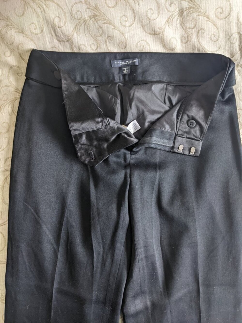 Banana Republic Black Dress Pants Size 8 Jackson Fit